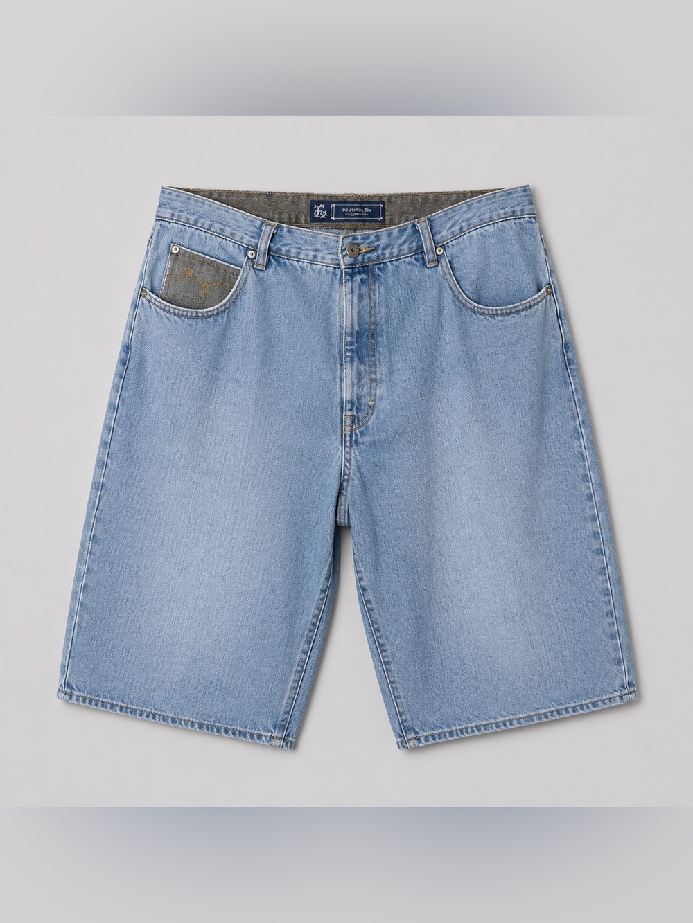 LRG Y2K Jorts Shorts Size 40 Skater Embroidered‎ JNCO Style Streetwear Baggy